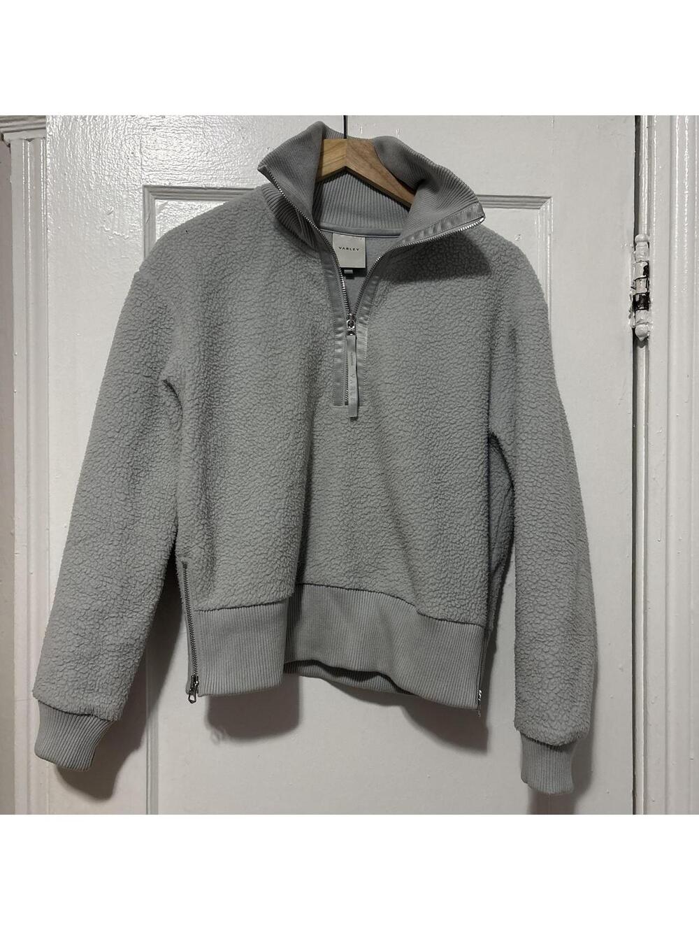 Varley Women's Grey and Blue Jumper